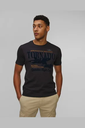 Aeronautica Militare Herren-t-shirt In Marineblau