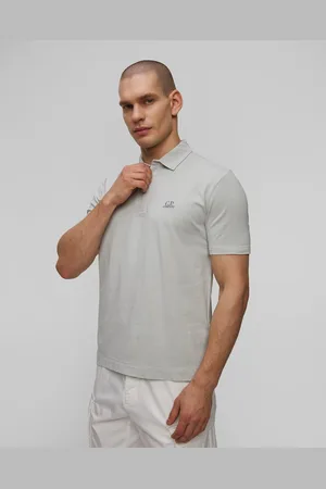C.P. Company C.p. Company 1020 Jersey Logo Polo Herren-poloshirt In