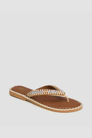 DE SIENA Resort Beads Damen-flip-flops Mit Perlen