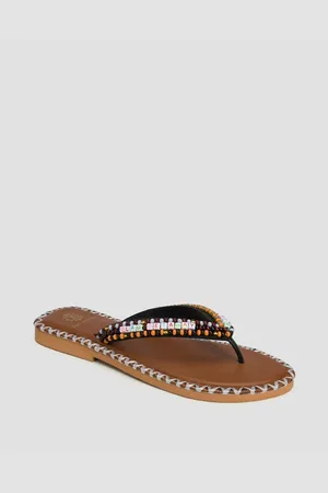 DE SIENA Resort Beads Damen-flip-flops Mit Perlen