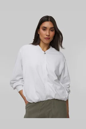 Deha Damen-sweatshirt Mit Reißverschluss In