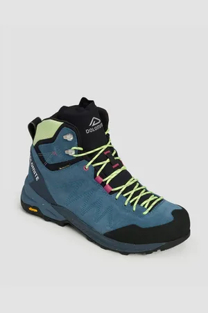 Dolomite Crodarossa High Gtx Hohe Damen Zustiegsschuhe Aus Leder In Blau Und Marineblau