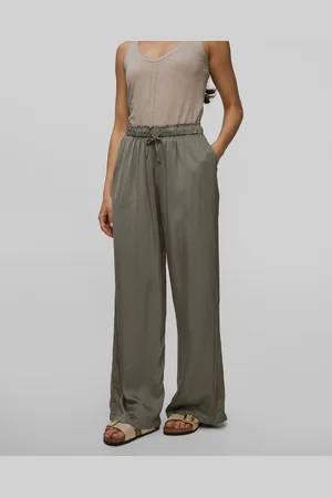 Deha Damen-palazzohose Aus Viskose In Khaki