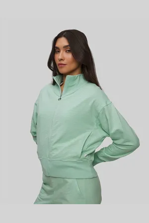Deha Damen-sweatshirt Mit Reißverschluss
