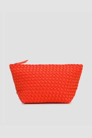Naghedi Portofino Medium Cosmetic Case Handgeflochtene Kosmetiktasche Für Damen
