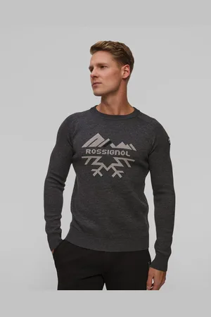 Rossignol Jacquard Crew Neck Herrenpullover