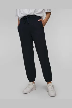 Deha Damenhose Aus Tencel Lyocell-twill In Marineblau