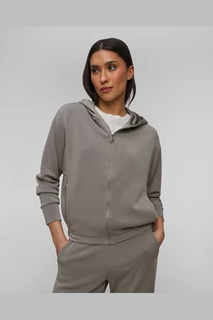 Deha Damen-sweatshirt Aus Modal In Khaki