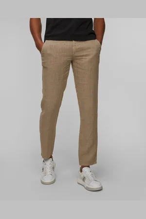 Alberto Lou-j - Pure Linen Herren-leinenhose In