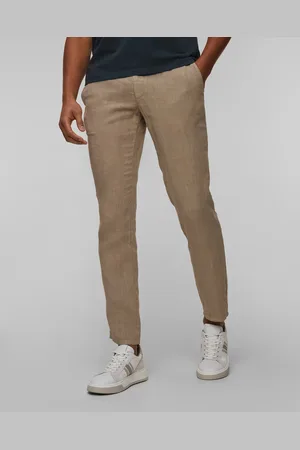 Alberto House - Pure Linen Herren-leinenhose In