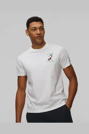 MC2 SAINT BARTH Bedrucktes Herren-t-shirt In