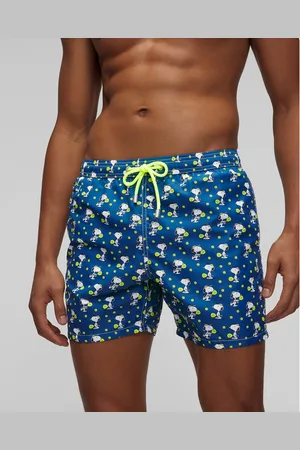 MC2 SAINT BARTH Lighting Micro Fantasy Badeshorts Für Herren In Marineblau