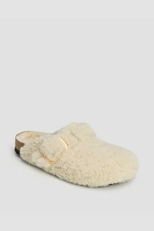 Birkenstock Boston Shearling Vl Narrow Pantoletten