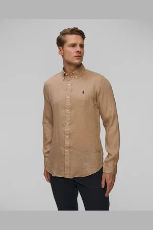 Ralph Lauren Herrenhemd Aus Leinen In