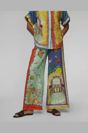ALÉMAIS Surrealist Summer Pant Leinenhose Für Damen