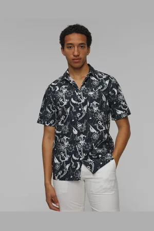 Helly Hansen Fjord Qd Ss Shirt 2.0 Herrenhemd In Marineblau