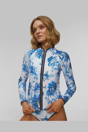 Seafolly Long Sleeve Rashvest Bikini-top Für Damen