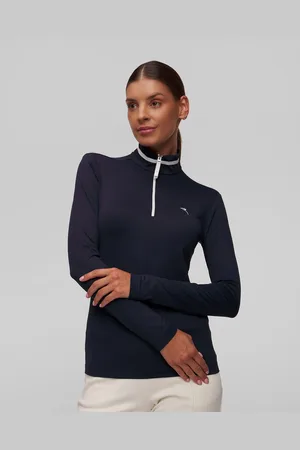 Chervo Tarrive Damen-rollkragenpullover Mit Reißverschluss