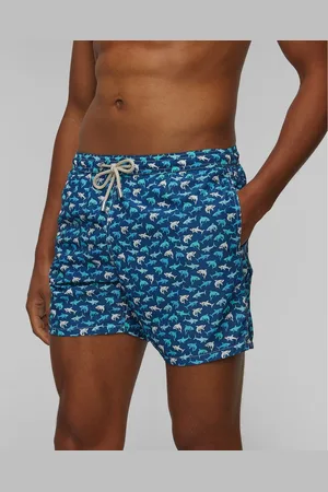 MC2 SAINT BARTH Lighting Micro Fantasy Badeshorts Für Herren In Blau