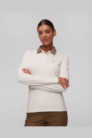 Chervo Affine Langarm-poloshirt Für Damen