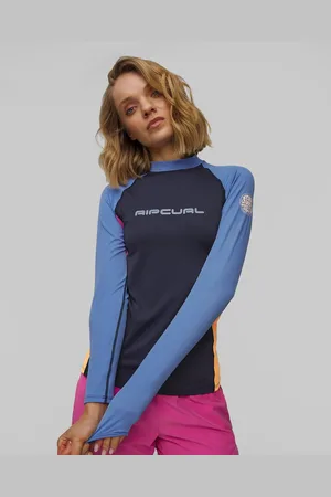 Rip Curl Block Party Upf 50+ Ls Tee Bikini-top Für Damen