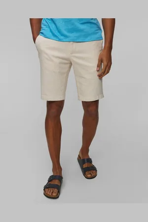 Alberto Jump-k - Smart Linen Herrenshorts Mit Leinen