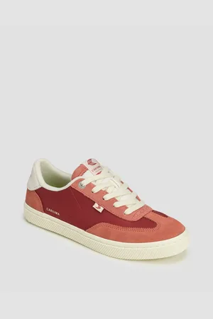 CARIUMA Toca Withered Rose Suede Dark Rose Nylon Herrenschuhe