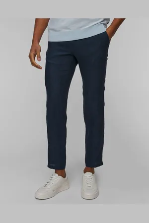 HUGO BOSS Hugo C-genius Leinenhose Für Herren In Marineblau