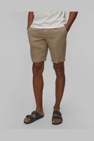 Alberto House-k - Pure Linen Leinenshorts Für Herren