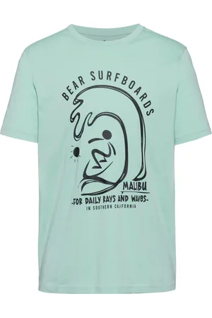 Bear Sunny Surfing T-Shirt Herren