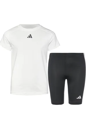 adidas TRAIN ESSENTIALS 3 STRIPES Trainingsanzug Mädchen