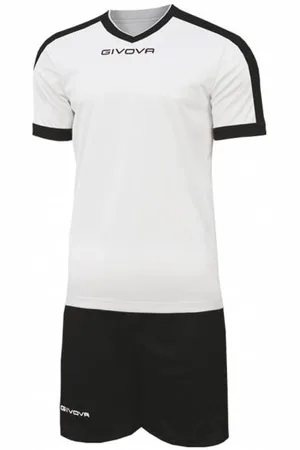 Givova Kit Revolution Fußball Trikot mit Shorts schwarz