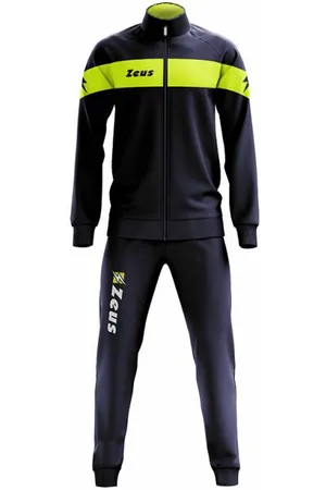 Zeus Tuta Apollo Herren Trainingsanzug Navy Neon