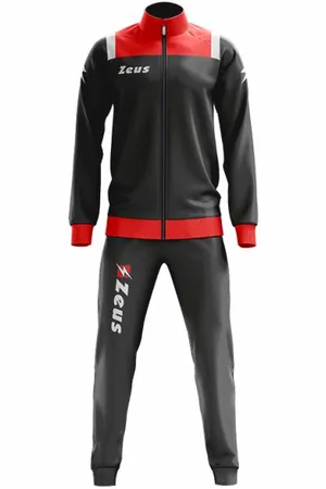 Zeus Tuta Relax Vesuvio Herren Trainingsanzug Rot