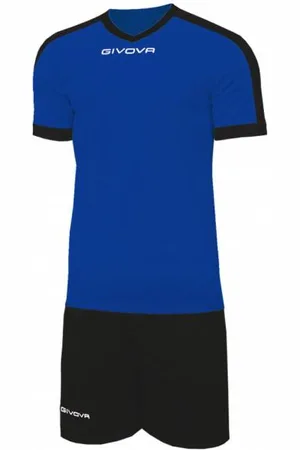 Givova Kit Revolution Fußball Trikot mit Shorts blau