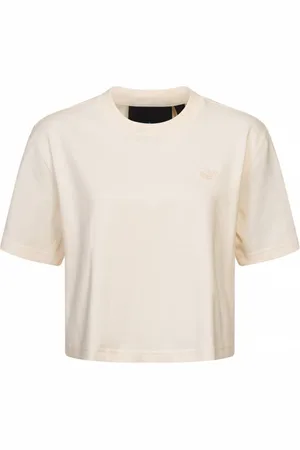 adidas Originals Blue Version Essentials Cropped Damen T-Shirt
