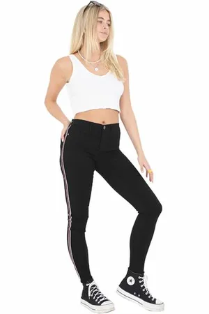 Brave Soul Ribbon Damen Skinny Fit Jeans