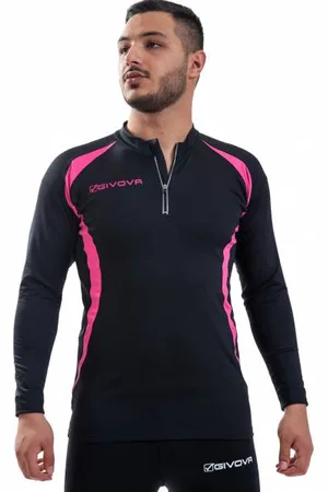 Givova 1/2-Zip Herren Laufshirt