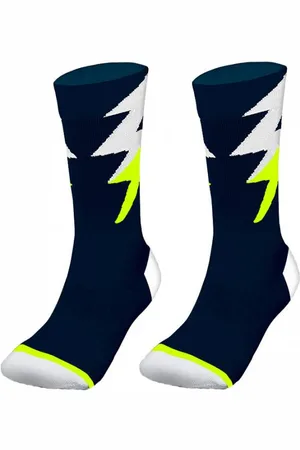 Zeus Thunder lange Spezial Trainingssocken navy