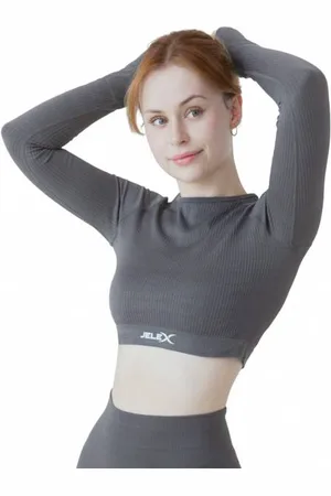 Jelex "Amelia" Damen Fitness Langarm Top