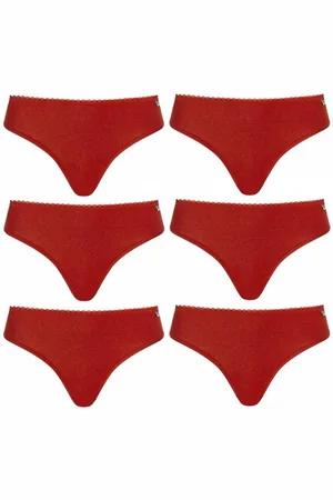 MONT EMILIAN "Nimes" Damen Tanga 6er-Pack