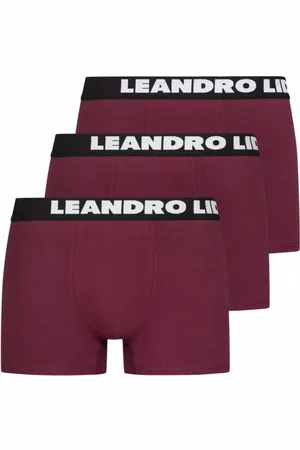 LEANDRO LIDO "Ravello" Herren Boxershorts 3er-Pack