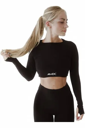 Jelex "Amelia" Damen Fitness Langarm Top