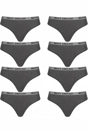 MONT EMILIAN "Colmar" Damen Tanga 8er-Pack