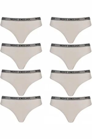 MONT EMILIAN "Colmar" Damen Tanga 8er-Pack