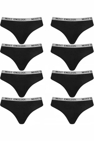 MONT EMILIAN "Colmar" Damen Tanga 8er-Pack