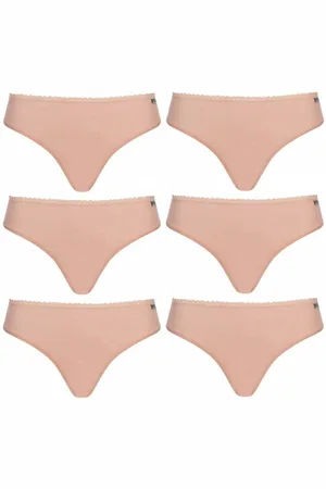 MONT EMILIAN "Nimes" Damen Tanga 6er-Pack