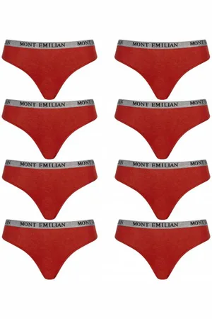 MONT EMILIAN "Colmar" Damen Tanga 8er-Pack