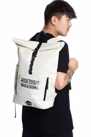 HIDETOSHI WAKASHIMA "Ageo" Rolltop Rucksack