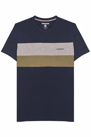 Lambretta Pannelled Tee Herren T-Shirt